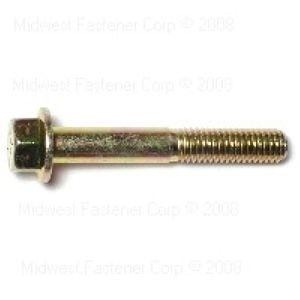 Midwest Fastener 7/16 in.-14 x 3 in. Grade 8 Flange Boltimage
