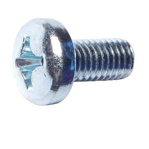 Midwest Fastener M8-1.25 x 16 mm Pan Head Phillips Machine Screw, 12-Packimage