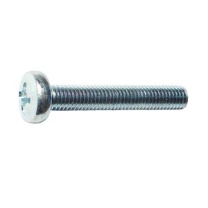 Midwest Fastener M8-1.25 x 50 mm Pan Head Phillips Machine Screw, 10-Packimage