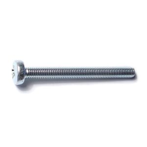Midwest Fastener M8-1.25 x 80 mm Pan Head Phillips Machine Screw, 5-Packimage