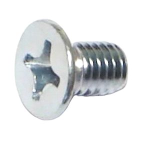 Midwest Fastener M6-1.00 x 10 mm Phillips Flat Head Machine Screw, 12-Packimage