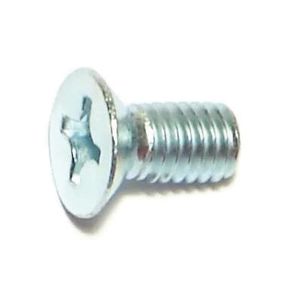 Midwest Fastener M6-1 x 12 mm Flat Head Phillips Machine Screw, 12-Packimage