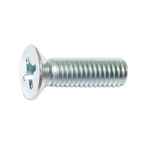 Midwest Fastener M6-1 x 20 mm Flat Head Phillips Machine Screw, 12-Packimage