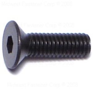 Midwest Fastener M3-0.5 x 10 mm Flat Head Socket Screwimage