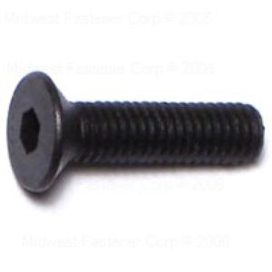 Midwest Fastener M3-0.5 x 12 mm Flat Head Socket Screwimage
