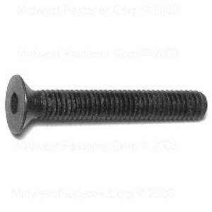 Midwest Fastener M3-0.5 x 20 mm Flat Head Socket Screw, 12-Packimage
