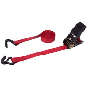 Bell Link 1 in. x 14 ft. Ratchet Tie-Down with Double J-Hooksimage