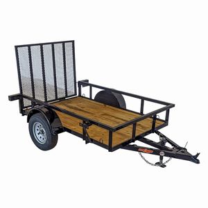 Down2Earth 5x10 Single Axle Utility Trailerimage