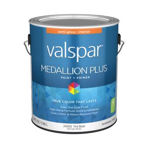 Valspar 1 gal. Medallion Plus Semi-Gloss Interior Paint and Primer Tint Baseimage