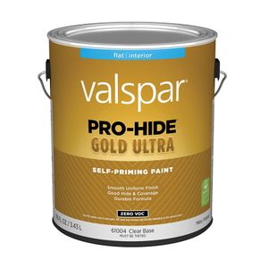 Valspar 1 gal. Pro-Hide Gold Ultra Flat Clear Interior Self-Priming Paintimage
