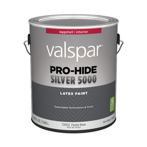 Valspar 1 gal. Pro-Hide Silver 5000 Eggshell Pastel Base Interior Paintimage