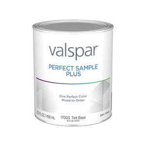 Valspar 1 pt. Satin Interior Tint Base Paint Sampleimage