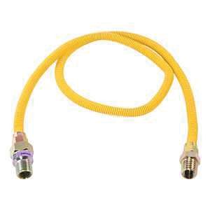 Eastman 1/4 in. x 3/8 in. x 48 in. Stainless Steel Gas Connectorimage