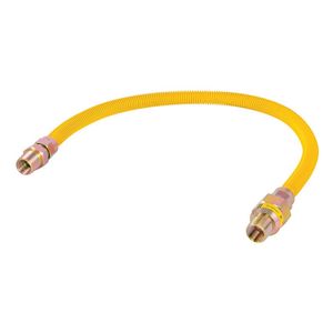 Eastman 3/8 in. x 1/2 in. x 24 in. Stainless Steel Gas Connectorimage