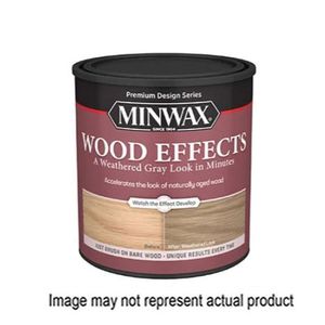 Minwax 1 Quart Charred Black Wood Effects Weathered Stainimage