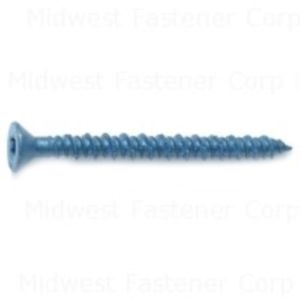 Midwest Fastener 3/16 in. x 2-1/4 in. Flat Head Masonry Screwimage