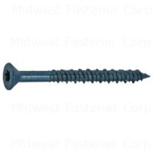 Midwest Fastener 1/4 in. x 2-3/4 in. Flat Head Masonry Screwimage