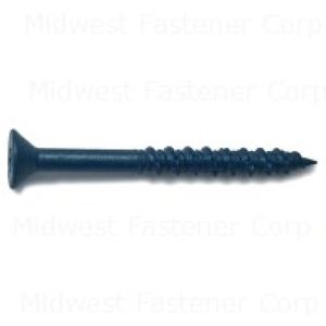 Midwest Fastener 5/16 in. x 3-1/4 in. Flat Head Masonry Screwimage