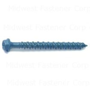 Midwest Fastener 3/16 in. x 2-1/4 in. Star Hex Head Masonry Screwimage