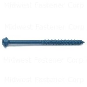 Midwest Fastener 3/16 in. x 3-1/4 in. Star Hex Head Masonry Screwimage