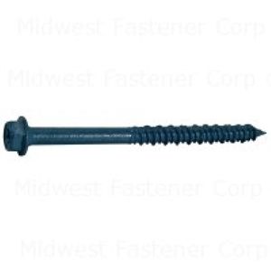 Midwest Fastener 1/4 in. x 3-1/4 in. Star Hex Head Masonry Screwimage