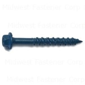 Midwest Fastener 5/16 in. x 2-3/4 in. Star Hex Head Masonry Screwimage