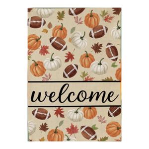 welcome football garden flagimage