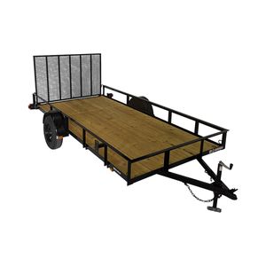 76 x 14 single axle trailerimage