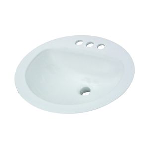 American Standard Aqualyn 20-3/8 in. x 17-3/8 in. Oval Countertop Bathroom Sinkimage