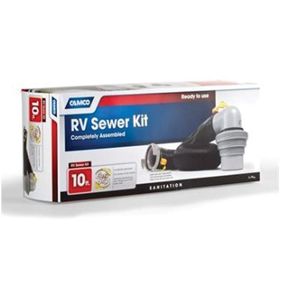 Camco 10 ft. Easy Slip Sewer Hose Kit 1047745image