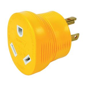 Camco 2093375 30 Amp Male to 30 Amp Female 3-Prong Generator Adapterimage