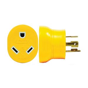 Camco 2093417 30 Amp Male to 30 Amp Female 4-Prong Generator Adapterimage