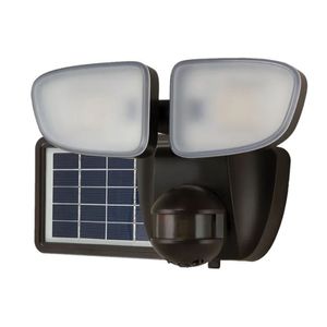 Cooper Lighting 1,000 Lumen Bronze Solar Motion Security Lightimage