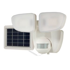Cooper Lighting Halo SLFS 1,000 Lumen White Solar LED Security Flood Lightimage