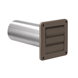Lambro 4 in. Louvered Vent Hood with Tailpieceimage