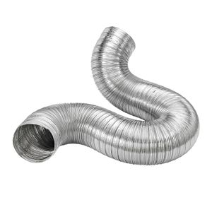 Lambro Industries 5 in. x 8 ft. Flexible Semi-Rigid Aluminum Ductimage