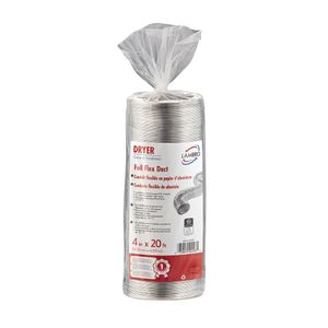 Lambro Industries 4 in. x 20 ft. Foil Flex Duct Connectorimage