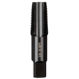 Milwaukee 3/8 in.-18 NPT Straight Flute Taper Tapimage