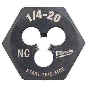 Milwaukee 0327619 1/4-20 NC Threading Dieimage