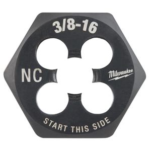 Milwaukee 3/8 in.-16 NC Hex Threading Dieimage