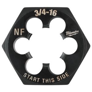 Milwaukee 3/4 in.-16 NF Hex Threading Dieimage