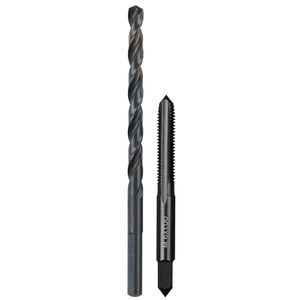 Milwaukee 0327940 M6 x 1 Plug Tap and #9 Drill Bit Setimage