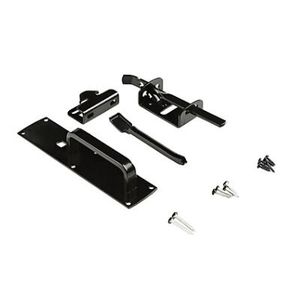 National Hardware Black Gate Thumb Latchimage