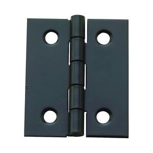 National Hardware 1-1/2 in. x 1-1/4 in. Oil Rubbed Bronze Decorative Broad Hingeimage