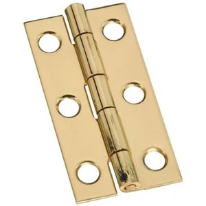 National Hardware 2 in. x 1 in. Solid Brass Decorative Narrow Hingeimage