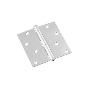 National Hardware 4 in. Stainless Steel Square Corner Door Hingeimage