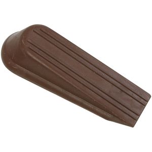 National Hardware 4 in. Brown Rubber Door Stopimage