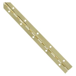National Hardware 1-1/16 in. x 12 in. Brass Continuous Hingeimage