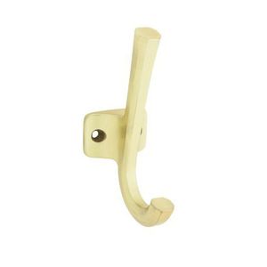 National Hardware Powell Brushed Gold Angled Hookimage