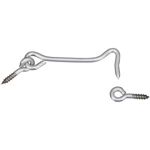 National Hardware 4 in. Stainless Steel Hook and Eyeimage